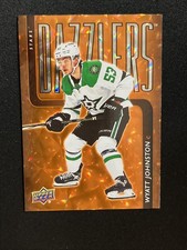 25-26 UD Series 2 Hockey Orange Dazzlers DZ-95 Wyatt Johnson