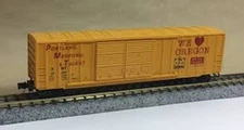 N MICRO TRAINS NSC 93-35 50' Double Door Box Portland Medford & Talent RD# 10293