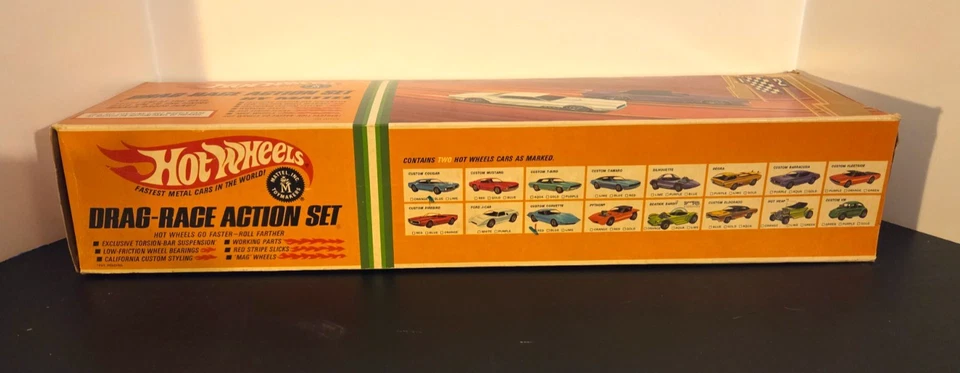 Vintage Hot Wheels Drag-Race Action Set No Cars / Amazing Parts / Sealed Badges! - Image 4 of 4