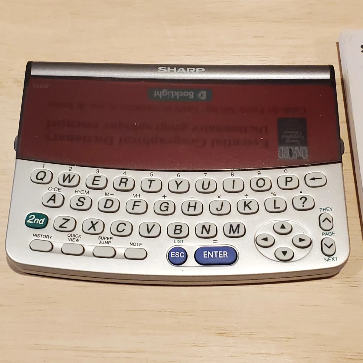 Sharp Electronic Dictionaries in English for sale | eBay