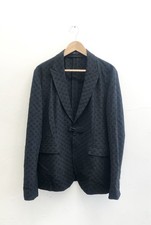 EMPORIO ARMANI Peak Abstract Embroidered Pattern Dinner Jacket EU 50 US 40 G1