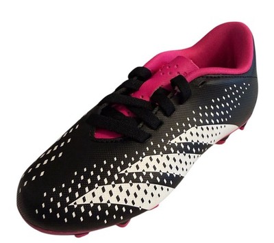 adidas Predator Accuracy.4 FxG J Kinder Fußballschuhe Gr. 28 Schwarz Pink Nocken