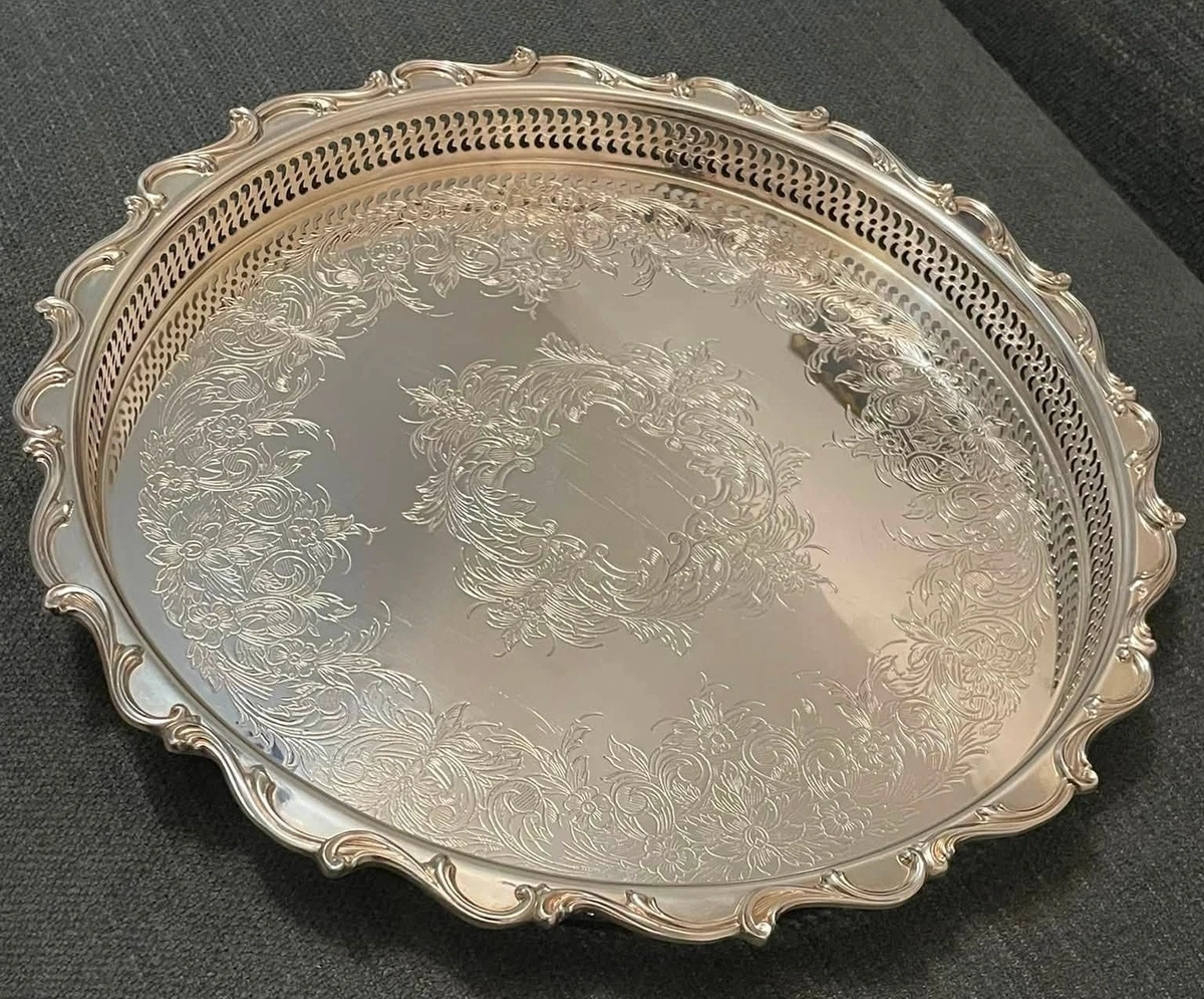 Wilcox Silver In Antique Us Silver-Plated Platters & Trays for