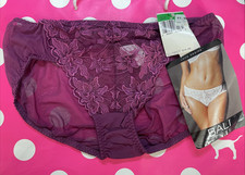 NEW BALI Lace Desire Beautiful Lace Bikini Panties Style 8043 Size L Vintage