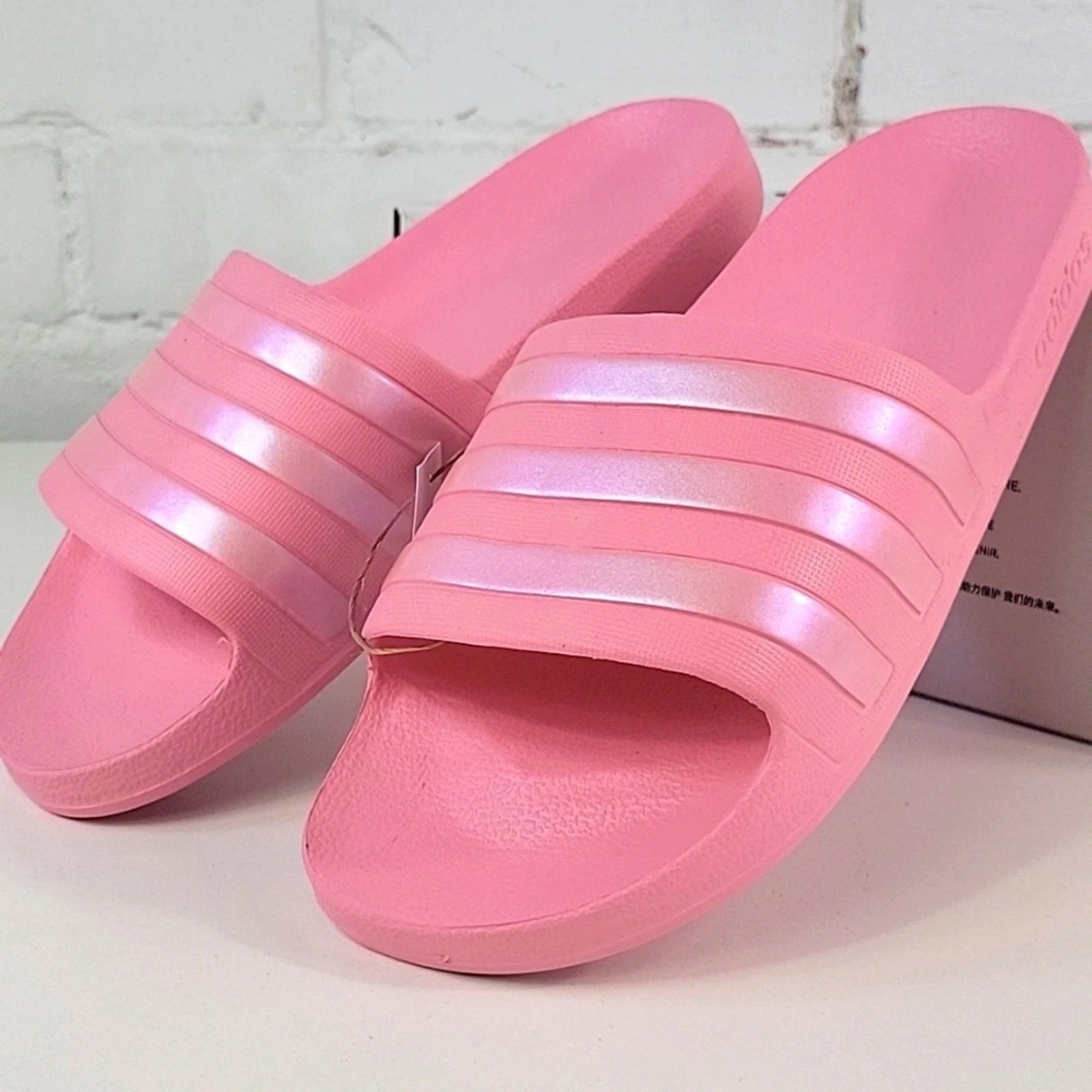 Adidas Adilette Aqua Slide Sandalo IF6071 Bliss Rosa Donna 9