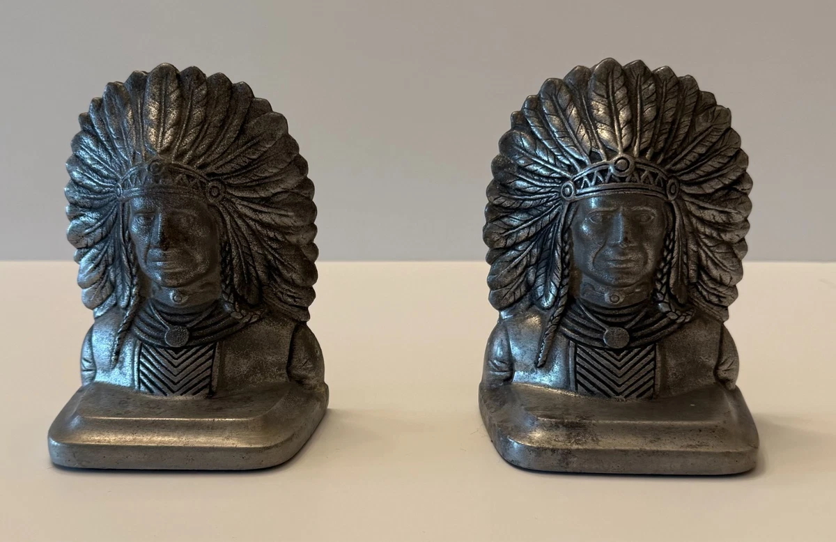 Antique Indian Bookends In Collectible Book Ends for sale | eBay