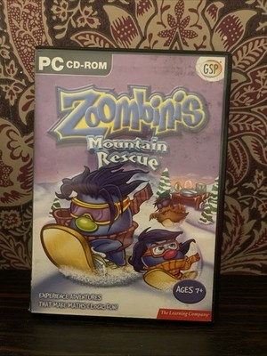 Zoombinis Mountain Rescue PC Spiel Disk 