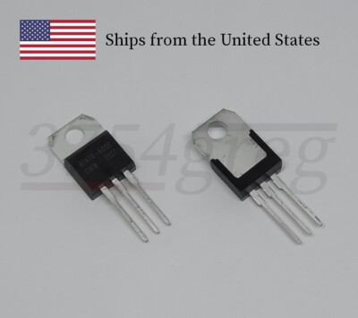 4pcs - BTA16-600 (MPN: BTA16-600BRG) - 16A 600V Triac - TO-220A - Second Source