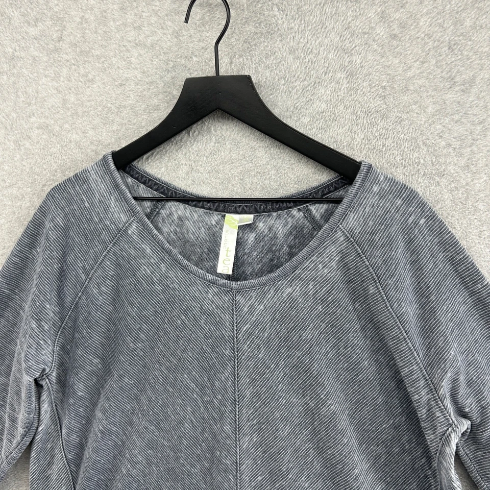 Зеленый чай свитер женщин размер XXL синий выгорания длинным рукавом пуловер декольте - Изображение 4 из 4