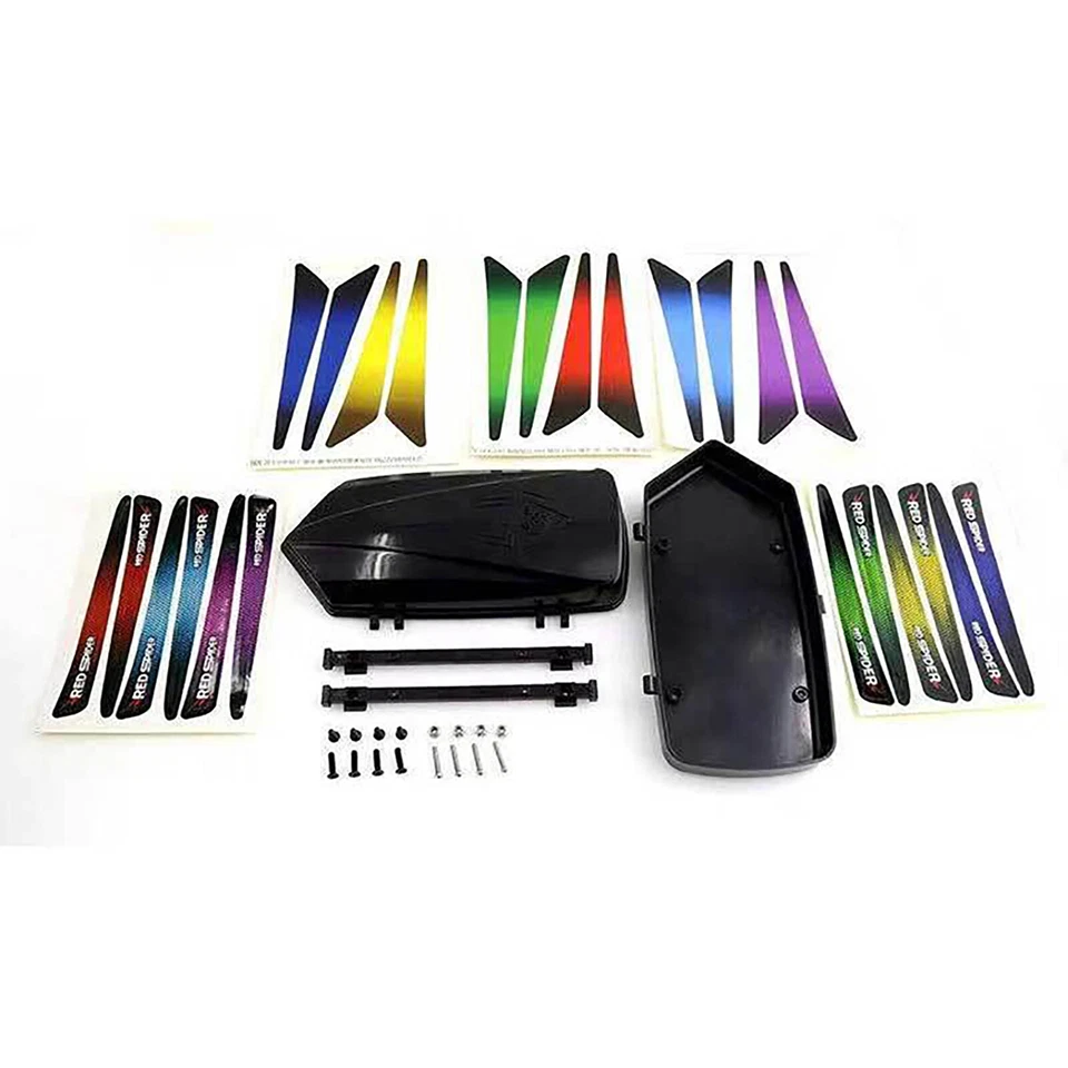 Roof Luggage Carrier Storage Box For 1/10 1/8 RC4WD SCX10 TRX4 TRX6 G63 6x6 - Image 3 of 4