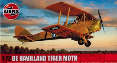 Airfix 02106A - A02106A - De Havilland Tiger Moth - - 1:72