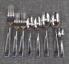 Oneida 8 Piece Flatware Replacement Stainless Steel Forks Spoons