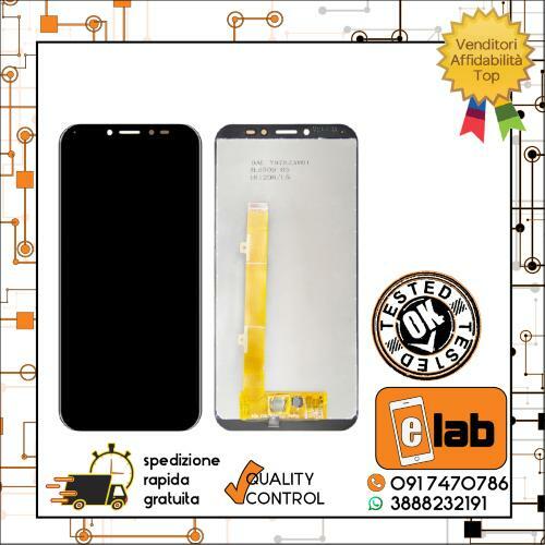 DISPLAY LCD TOUCH SCREEN PER ALCATEL 1S 2019 NERO OT5024 5024 5024D 5024A 5024J - Foto 1 di 3
