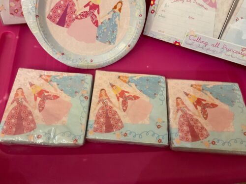 Meri Meri Princess Party Bags, Plates, Napkins, Garlands, Invitations/Thank You - Picture 4 of 11