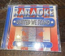 Karaoke Patriotic Songs United We Stand CD G 2001 USA America Sealed