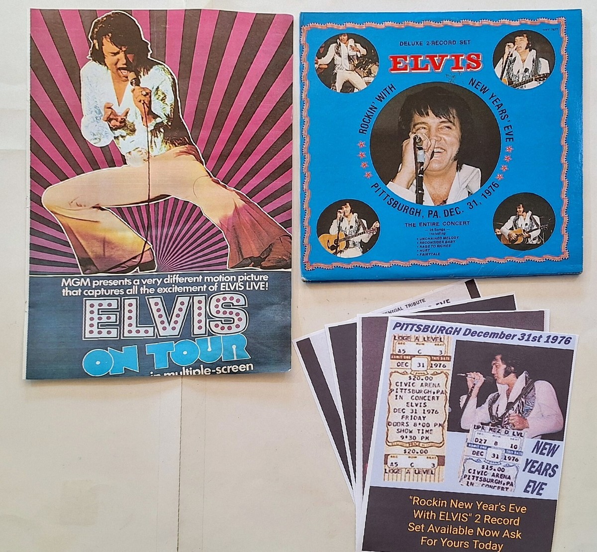 ヴィンテージ ELVIS PRESLEY 1956 レンチキュラー・バッジ 1956 ELVIS PRESLEY ORIGINAL DOG TAG W/CARD | eBay