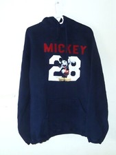 Vintage Disney Hoodie Mickey Mouse Sweatshirt Adult Mens sz Small 90s