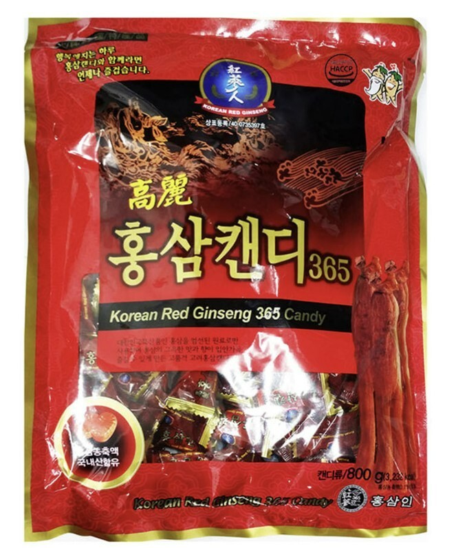 Korean Red Ginseng Candy  800g Nutritious Energy K-food