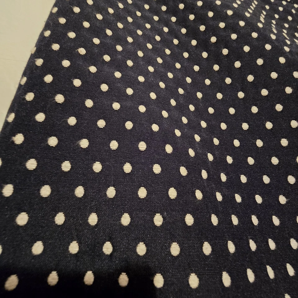 J Crew No. 2 Falda Lápiz Mujer Talla 2P Azul Marino Lunares Abertura Trasera Carrera Preppy Foto 3 de 4