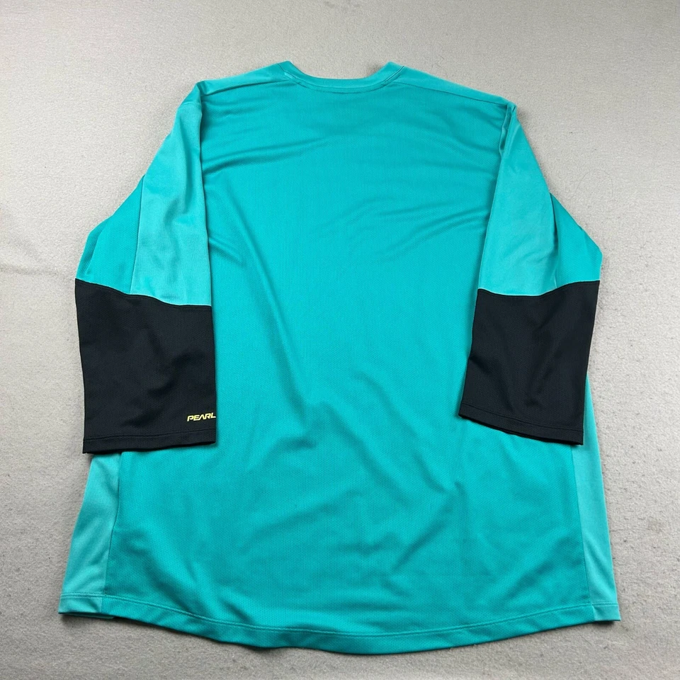 Camisa Pearl Izumi Para Hombres XXL Azul Mangas 3/4 Ropa Activa Camiseta Pullover Ligero Foto 4 de 4