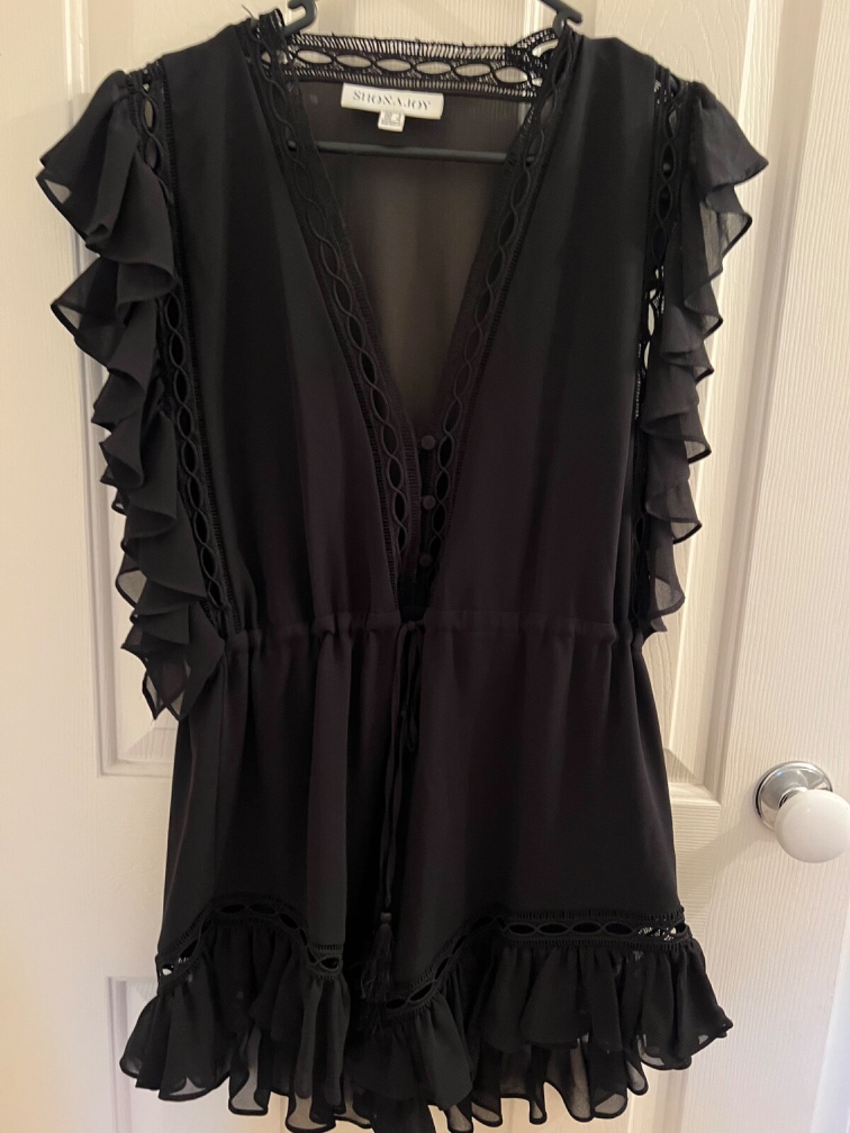 Shona Joy Eclipse Drawstring Playsuit Size Au 8, … - image 6