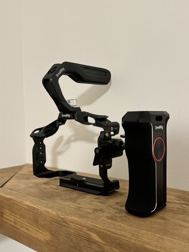 Small Rig cage forCanon EOS R5 Mark II camera cage With Side handle | eBay