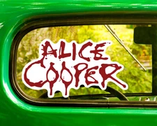 2 ALICE COOPER DECAL Bogo Stickers For Car Truck Window Bumper Laptop Rv