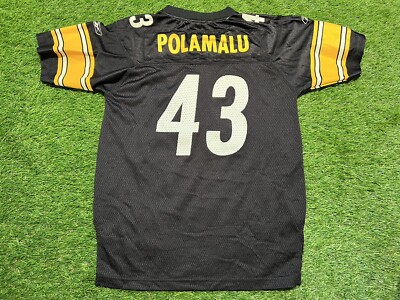 Reebok Troy Polamalu Pittsburgh Steelers SUPERBOWL 40 Patch