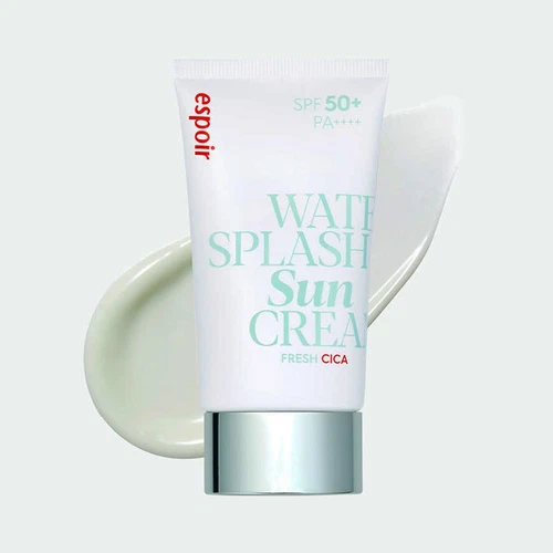 ESPOIR Water Splash Sun Cream Fresh Cica 60ml SPF+ PA+++  2023NEW
