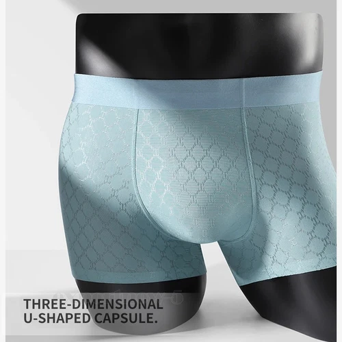 (Confezione da 6) Boxer uomo ultra morbido slip pantaloncini comodi cool intimo tronchetti - Foto 4 di 19