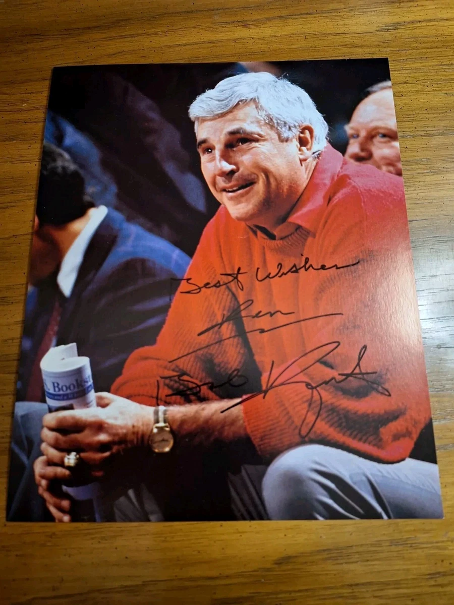 Bob Knight Autograph In Ncaa Basketball Autographed Items for sale