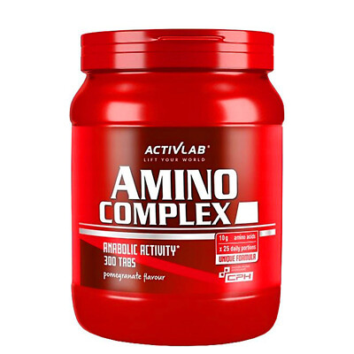 AMINO COMPLEX 300 TABS - BCAA Essential Amino Acids Muscle Growth Anabolic Pills