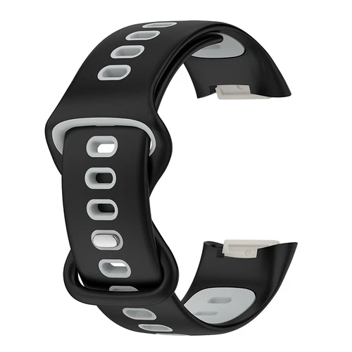 Correa de repuesto deportiva de silicona para Fitbit Charge 5 6 - Imagen 15 de 32