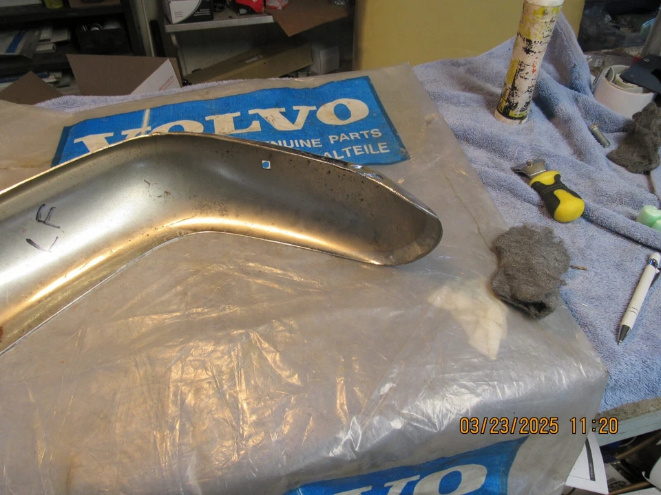 Правый конец заднего бампера Volvo для 122/220 Amazon новый из старых запасов - Изображение 4 из 4