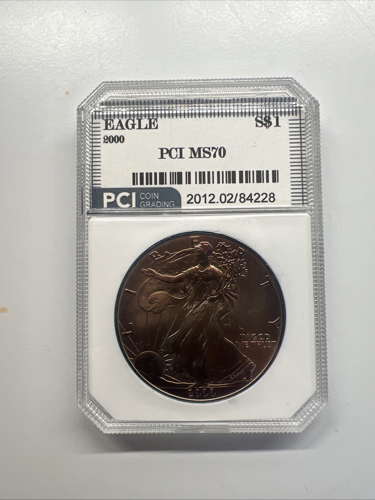 2000 American Silver Eagle .999 Fine Silver Uncirculated Much Sought After