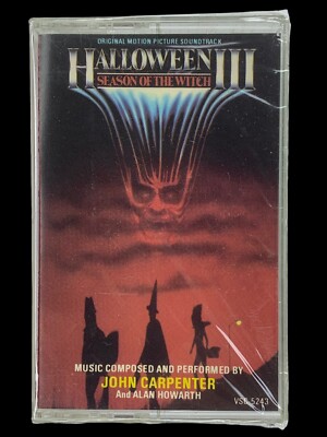 SEALED, Halloween III - Season Of The Witch VSC-5243, audio cassette, US, 1989