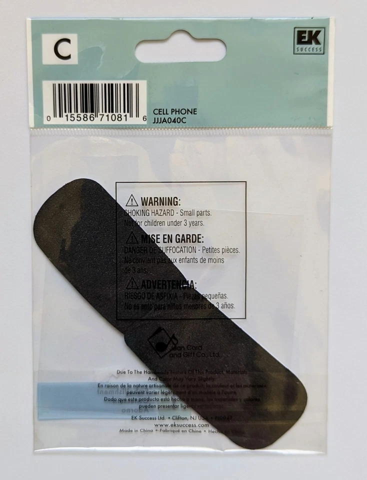 MUY RARO adorno de álbum de recortes para teléfono celular Jolee's Foto 2 de 2