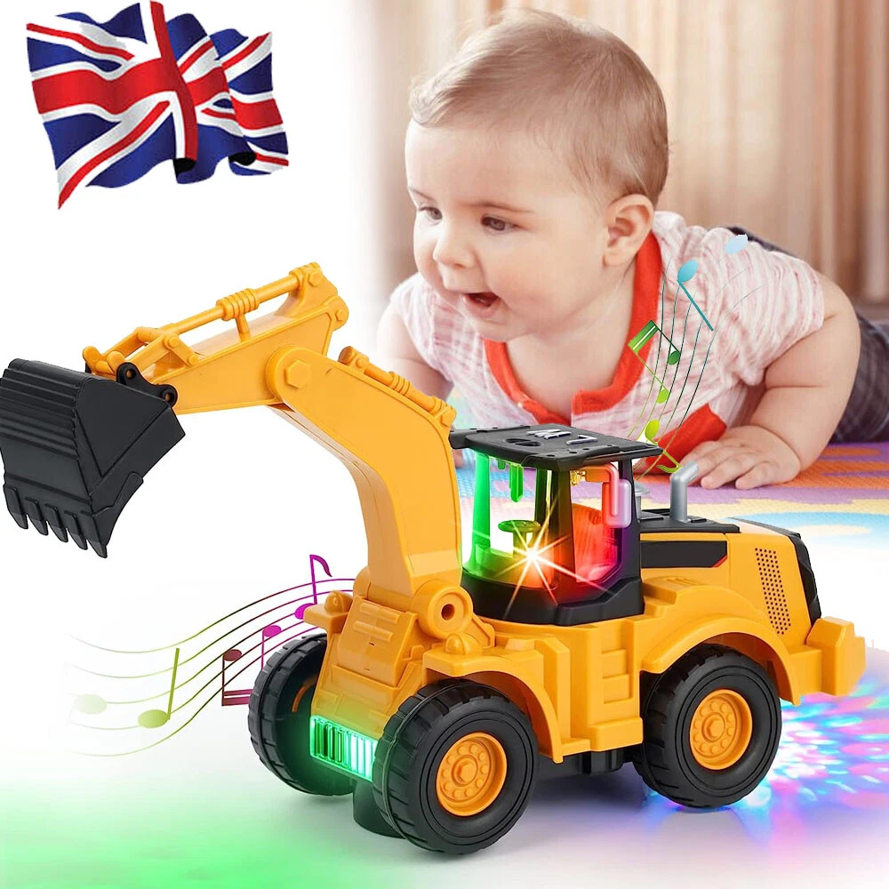 Toys For Boys Light Music Excavator