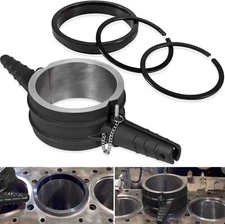 For Cummins 7040 Piston Ring Compressor Tool, Adapter, Anti-Polishing Ring Kit