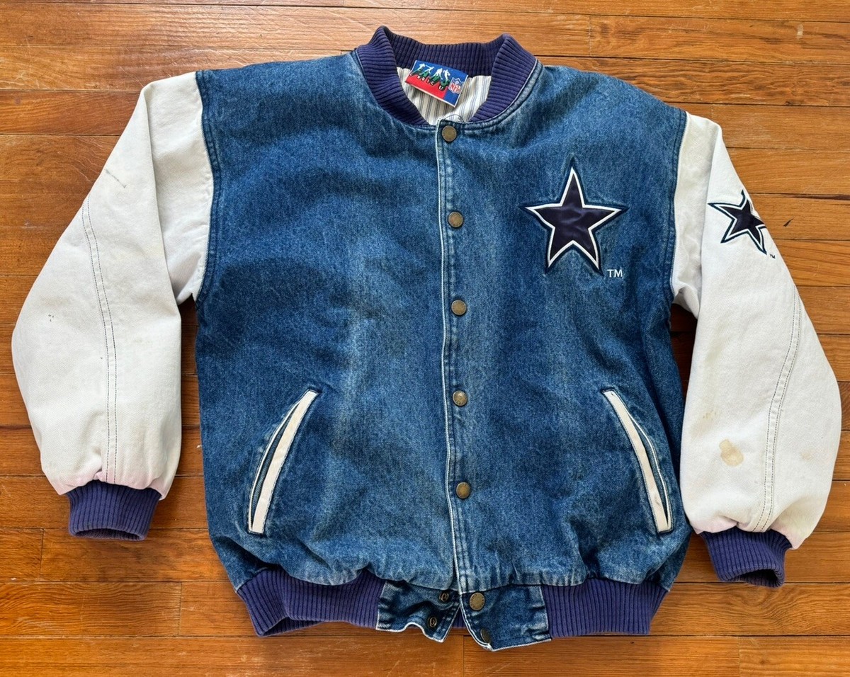 Vintage DALLAS COWBOYS NFL Fans Choice Varsity Heavy Denim Vintage DALLAS COWBOYS NFL Fans Choice Varsity Heavy Denim