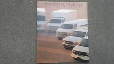 1991 Chevrolet Trucks Commercial Vehicles Dealer Sales Brochures NOS
