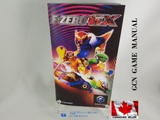 MANUAL GCN - F-ZERO GX - Gamecube 'Replacement' Instruction Booklet READ DESC