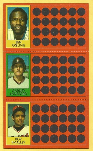 1981 Topps Scratchoffs 3 Card Panels Unscratched / You Pick The Cards - Bild 8 von 65