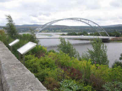 Bonar Bridge Photo 6x4 Bonar Bridge A view looking southwest from the parking area ...