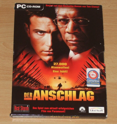 Der Anschlag (Jack Ryan) - Taktik-Shooter mit Handbuch (2002) - PC - DE-Version