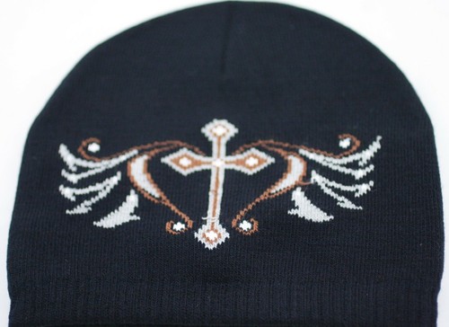 1 Pieza Para hombres Niños Invierno Esquí Tejido Cruz Diseño Gorro Sombrero CALIDAD PREMIUM - Imagen 4 de 13