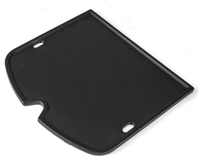 GFTIME Guss-Grillplatte 34,3x31,5 cm passend für Traveler Gasgrill, Gusseisen