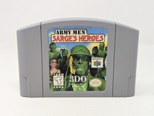 Army Men: Sarge's Heroes, Nintendo 64, N64 Cartridge,  3DO, 1999