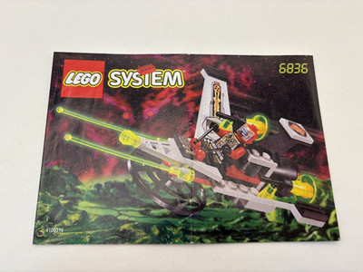 LEGO   Bauanleitung System Space Classic 6836 UFO Instruction ungelocht 299