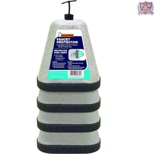 Foam Faucet Cover 4 Pack Waterproof Gray Outdoor Freeze Protection Easy Install